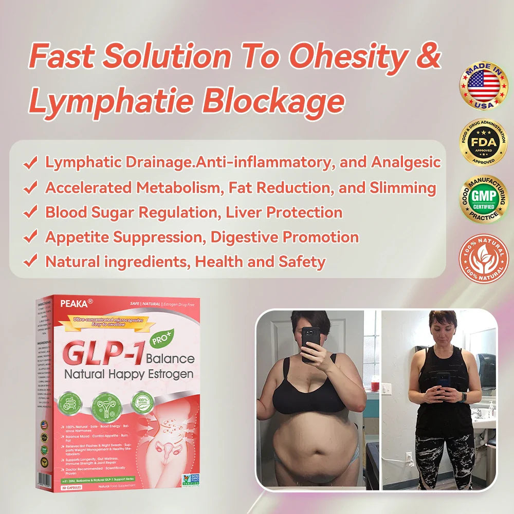 | ๐๐๐๐ข๐๐ข๐๐ฅ USA ๐๐ญ๐จ๐ซ๐ | ๐บ๐ธ PEAKAยฎ GLP-1 Natural Happy Estrogen Balance ยท Mini Concentrated Capsules ยท Easy-to-Swallow (Once a day, 7-day results ๐ชFor menopause relief, obesity, heart, diabetes, gut & joints)