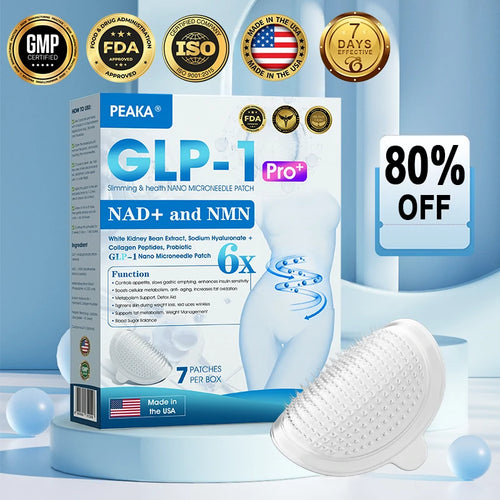 PEAKAยฎ GLP-1 & NAD+ Slimming & health NANO MICRONEEDLE PATCH๐บ๐ธ(Zero Pain. 24/7 Release | Lose 20lbs FAST | 90% Sugar Drop | )๐จโโ๏ธ