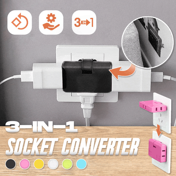 (🔥Last Day Promotion - 49% off) Degrees Rotatable Socket Converter