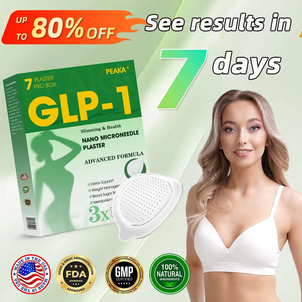 【Final Day – 80% OFF 💜】PEAKA® NIDDK-Tirzepatide Slimming & Health Nano Microneedle Patch Painless | 24/7 Fat-Burning Support | Drop a Stone Fast | Up to 90% Sugar Reduction