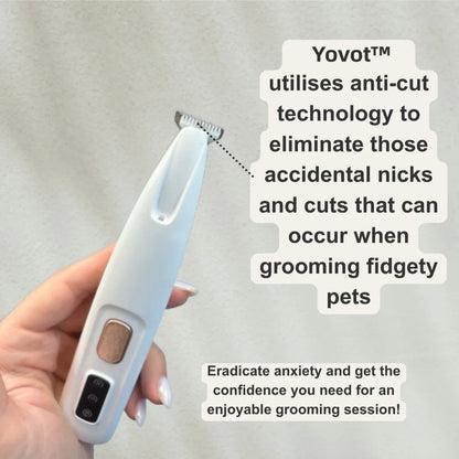 [Official Store] Yovot™ Pet Clippers：With ultrasonic cleaning and anti-inflammatory function