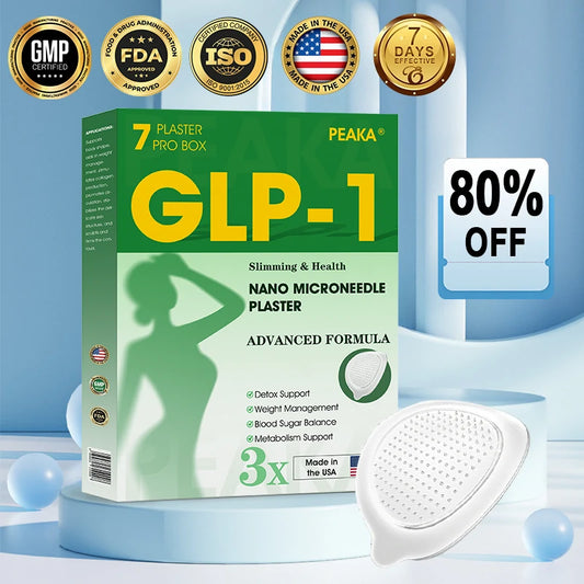 【Final Day – 80% OFF 💜】PEAKA® NIDDK-Tirzepatide Slimming & Health Nano Microneedle Patch Painless | 24/7 Fat-Burning Support | Drop a Stone Fast | Up to 90% Sugar Reduction