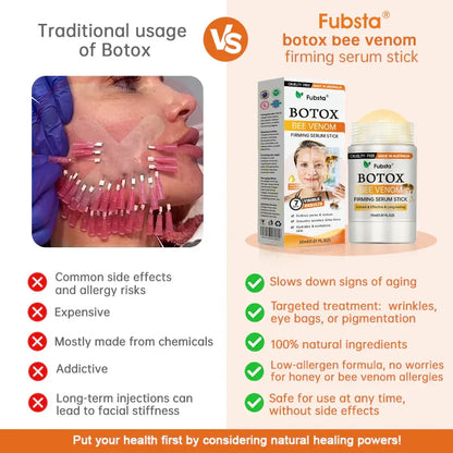 【LAST DAY 80% OFF 】 Fubsta™ Botox Bee Venom Firming Serum Stick | Made and shipped from the USA 🇺🇸