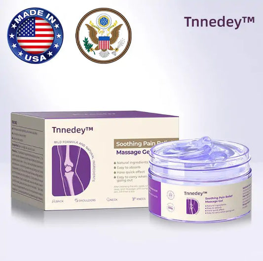 Tnnedey™ Turmeric & Emu Oil Arthritis Soothing Pain Relief Massage Gel 👨‍⚕️Orthopaedic Association (BOA) Approved