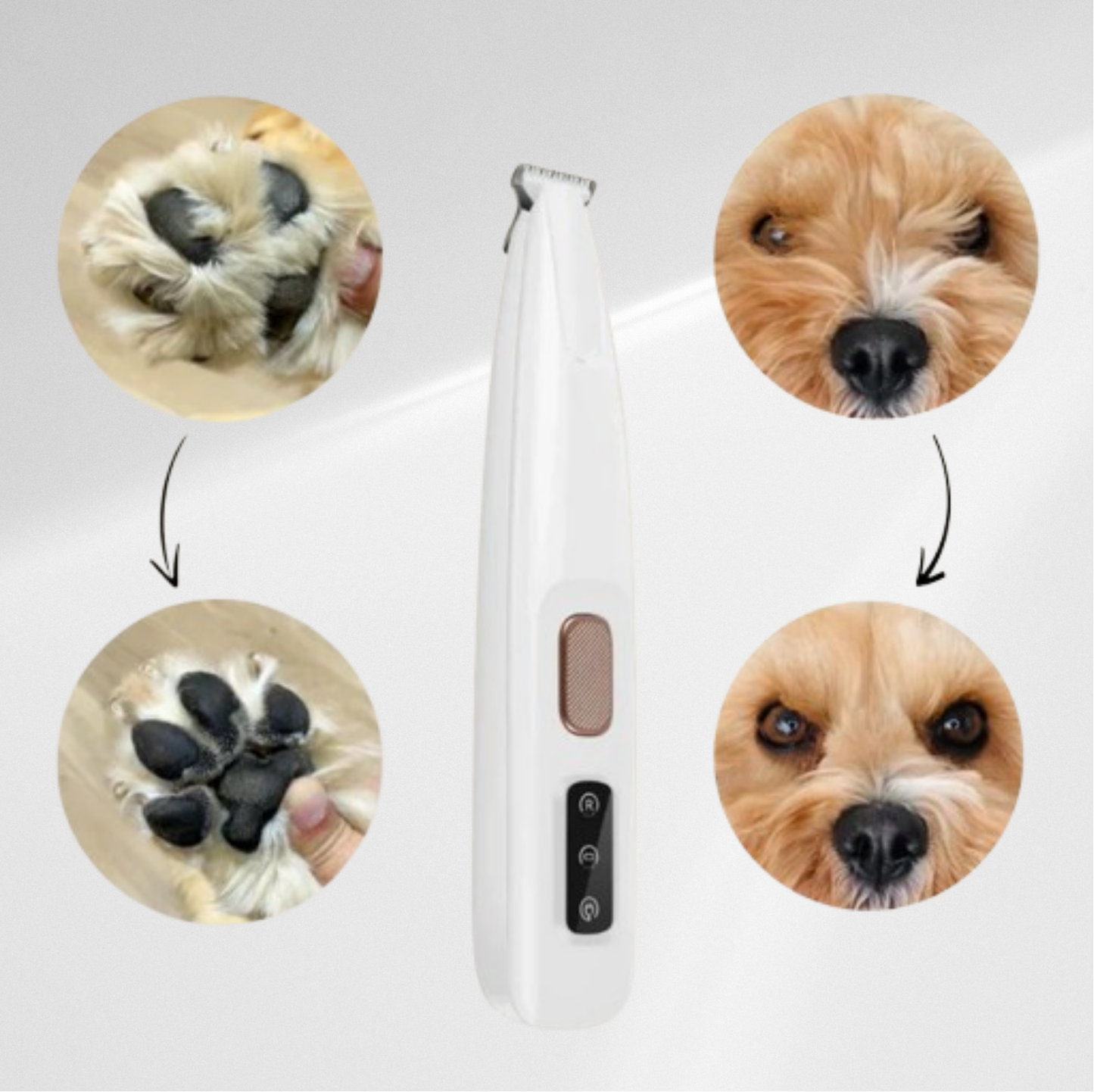 [Official Store] Yovot™ Pet Clippers：With ultrasonic cleaning and anti-inflammatory function