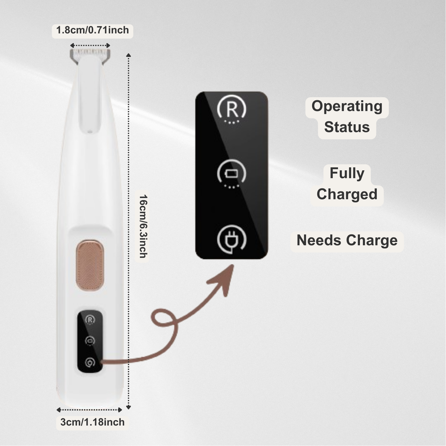 [Official Store] Yovot™ Pet Clippers：With ultrasonic cleaning and anti-inflammatory function