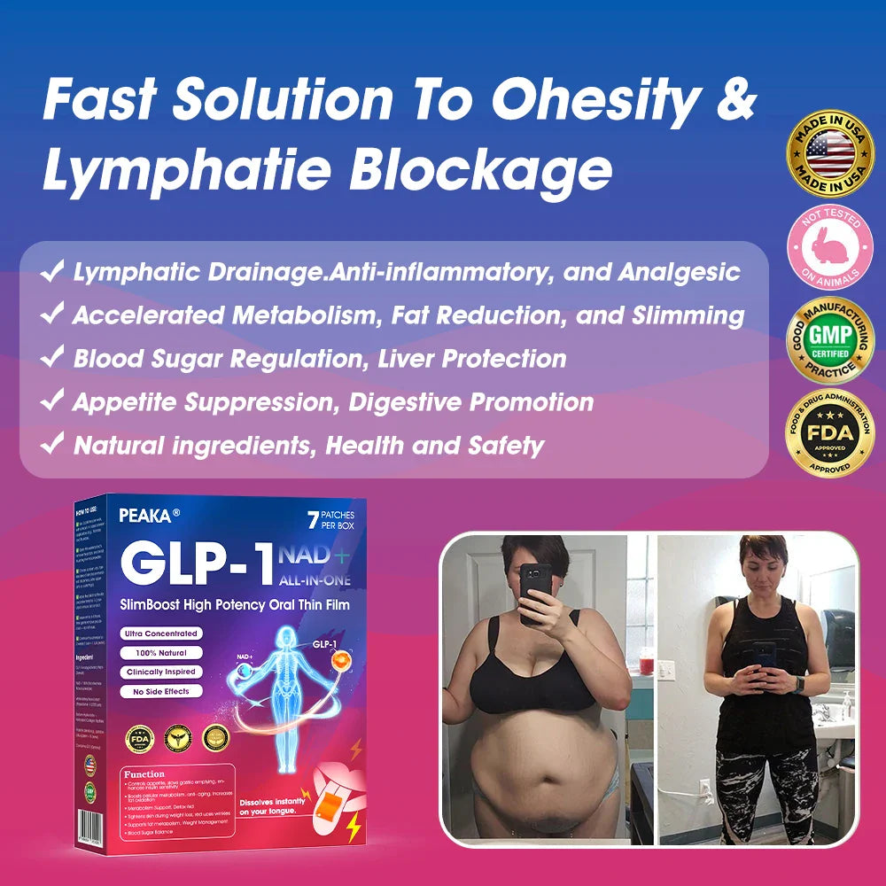 𝑂𝑓𝑓𝑖𝑐𝑖𝑎𝑙 𝑆𝑡𝑜𝑟𝑒 | PEAKA® GLP‑1 Slimming Vitality Boost Oral Thin Film 👩‍⚕️🥇(Just once a week, visible changes in 7 days ✅ For obesity, cardiovascular health, diabetes, sleep apnea, joint issues, and more)