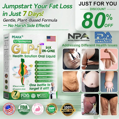 FDA | Official US 🇺🇸 Store — 𝐏𝐄𝐀𝐊𝐀® 𝐆𝐋𝐏-𝟏 𝐓𝐢𝐫𝐳𝐞𝐩𝐚𝐭𝐢𝐝𝐞 𝐒𝐢𝐱-𝐢𝐧-𝐎𝐧𝐞 𝗦𝗹𝗶𝗺 & 𝑯𝒆𝒂𝒍𝒕𝒉 𝑶𝒓𝒂𝒍 𝑺𝒐𝒍𝒖𝒕𝒊𝒐𝒏, GIP and GLP-1 Dual-Action Weight Loss Solution, One Bottle Daily, Results in 7 Days🛒
