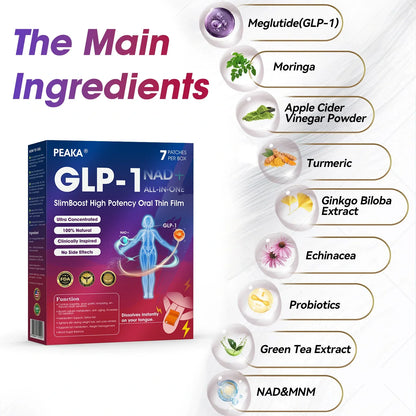 𝑂𝑓𝑓𝑖𝑐𝑖𝑎𝑙 𝑆𝑡𝑜𝑟𝑒 | PEAKA® GLP‑1 Slimming Vitality Boost Oral Thin Film 👩‍⚕️🥇(Just once a week, visible changes in 7 days ✅ For obesity, cardiovascular health, diabetes, sleep apnea, joint issues, and more)